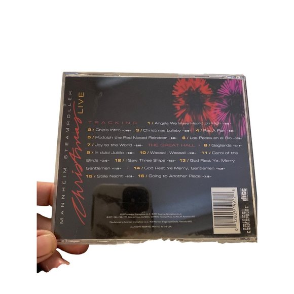 Mannheim Steamroller Music CD Christmas Live - Picture 3 of 3